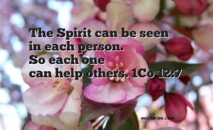Spiritual Gifts Allow Us To Help Others.
